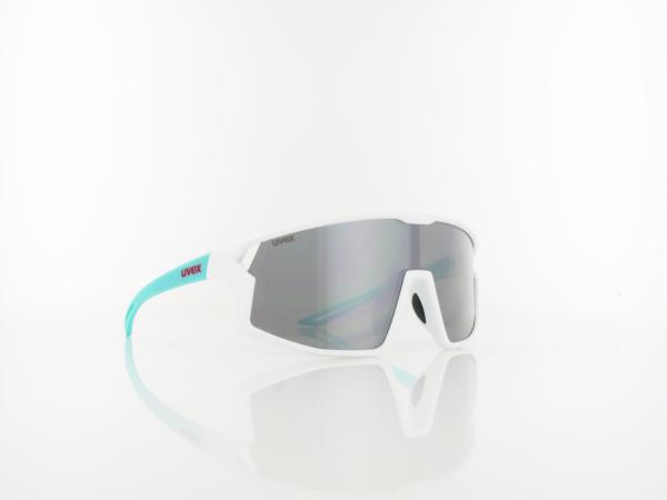 UVEX | skyryse jr. S533076 8716 125 | white-green matt / mirror silver