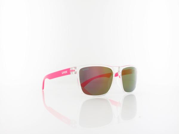 UVEX | rookie S533077 9316 50 | clear pink / mirror pink