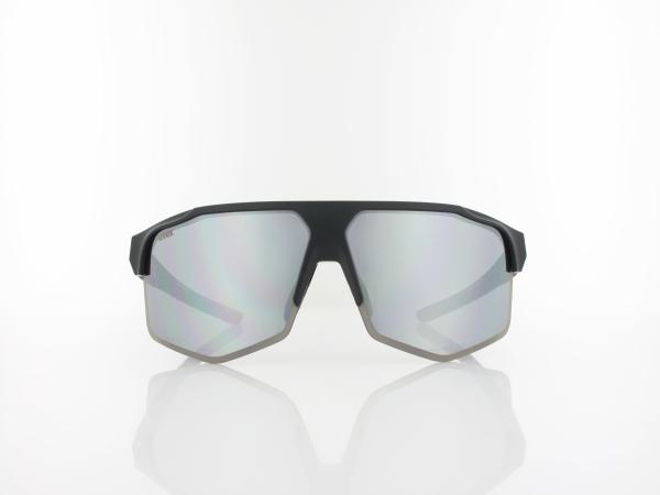 UVEX | axos set S533081 2216 70 | black matt / mirror silver - clear