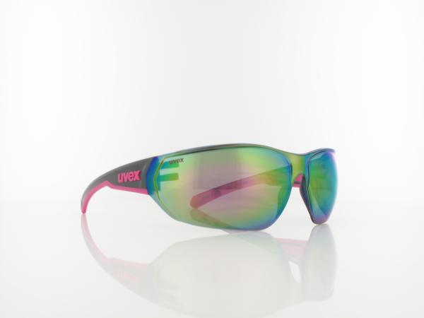 UVEX | equate S533082 2316 70 | grey-pink matt / mirror pink