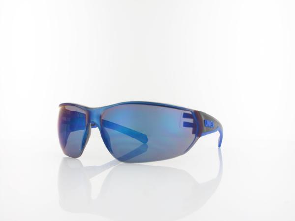 UVEX | equate S533082 2416 70 | black-blue matt / mirror blue