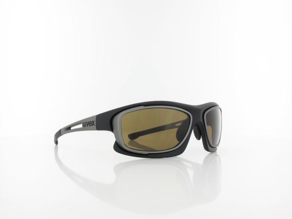UVEX | RXd 4000 9002 1214 59 | black matt gun matt / brown