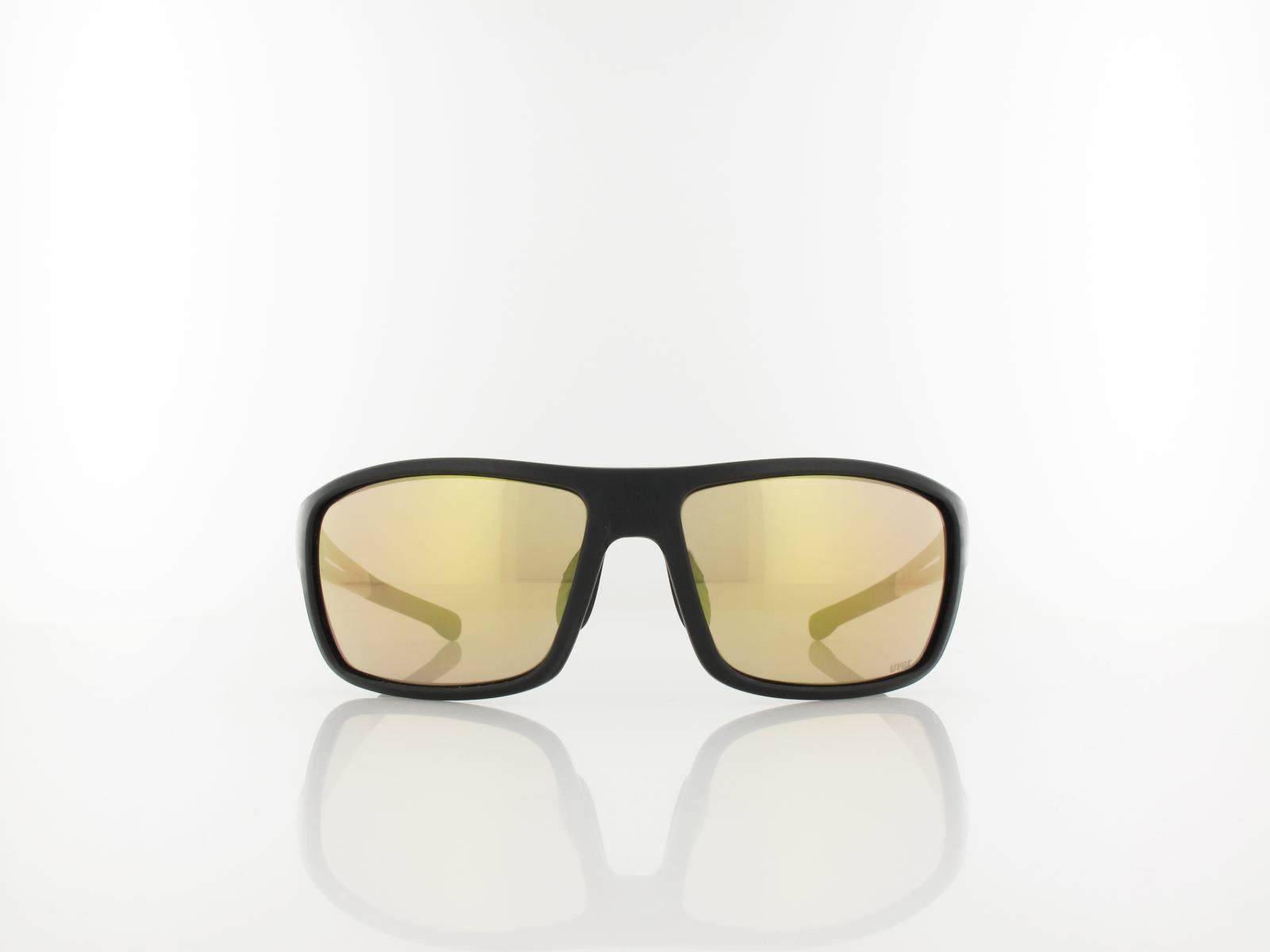 UVEX | RXd 4001 planet 1257 9053 65 | matte used black / brown gold mirror