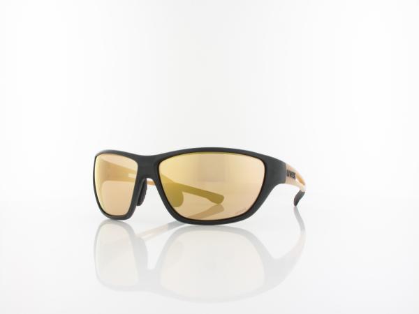UVEX | RXd 4003 planet 1257 60 | matte used black / brown gold mirror