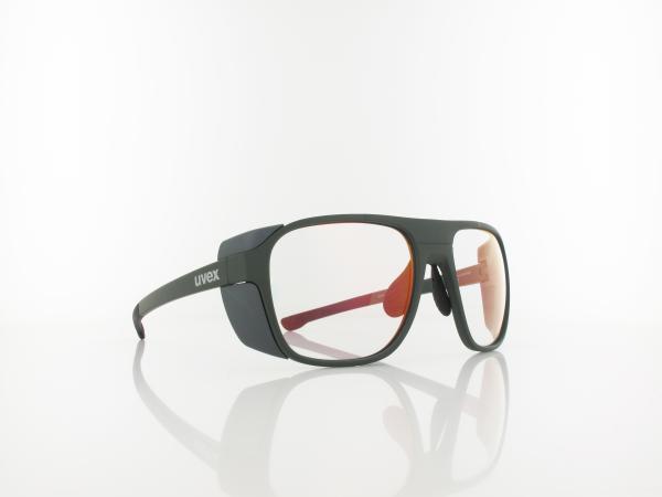 UVEX | RXd 4007 9064 7200 57 | khaki matt / red mirror variomatic
