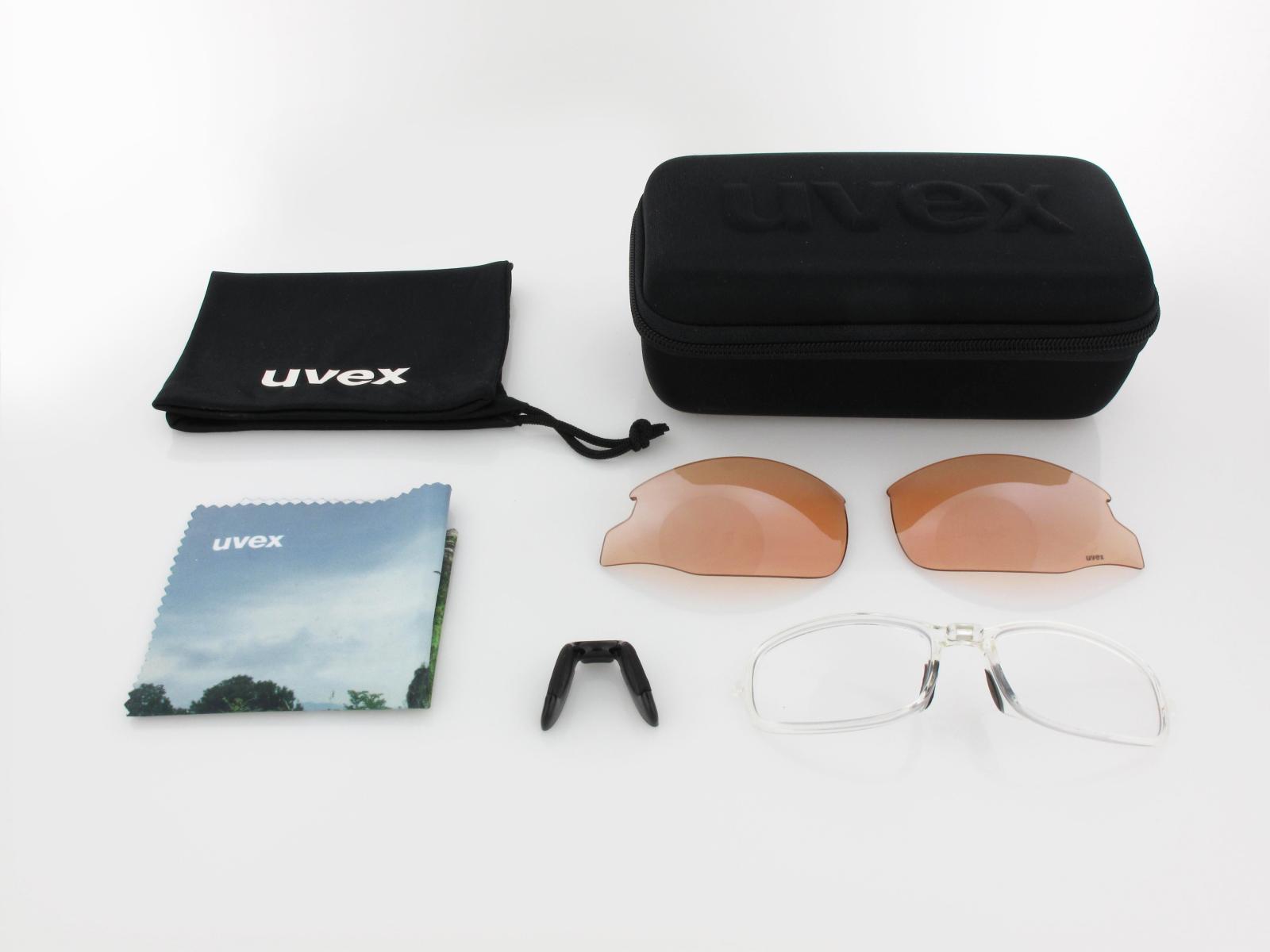 UVEX | RXi 4102 9048 1178 68 | black / brown green mirror