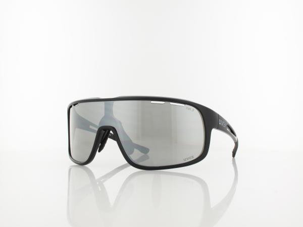 UVEX | RXs 4300 1100 9034 135 | shiny black / grey - silver mirror