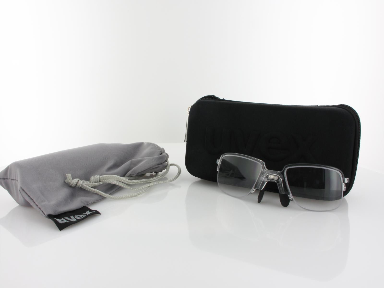UVEX | RXs 4300 2212 9034 135 | grey black matt / grey - silver mirror