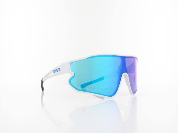 UVEX | RXs 4301 2000 9037 135 | white shiny / grey - blue mirror
