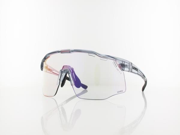 UVEX | RXs 4302 V 1525 165 | grau transparent / variomatic grau rotspiegel