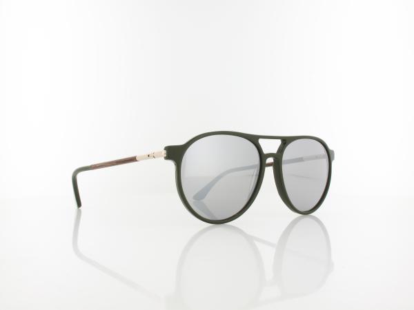 Wood Fellas | Burgau 11708 6430 56 | macassar olive / silver mirror