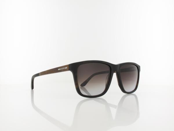 Wood Fellas | Focus Wood Acetate 11716 6868 56 | curled havana / brown gradient