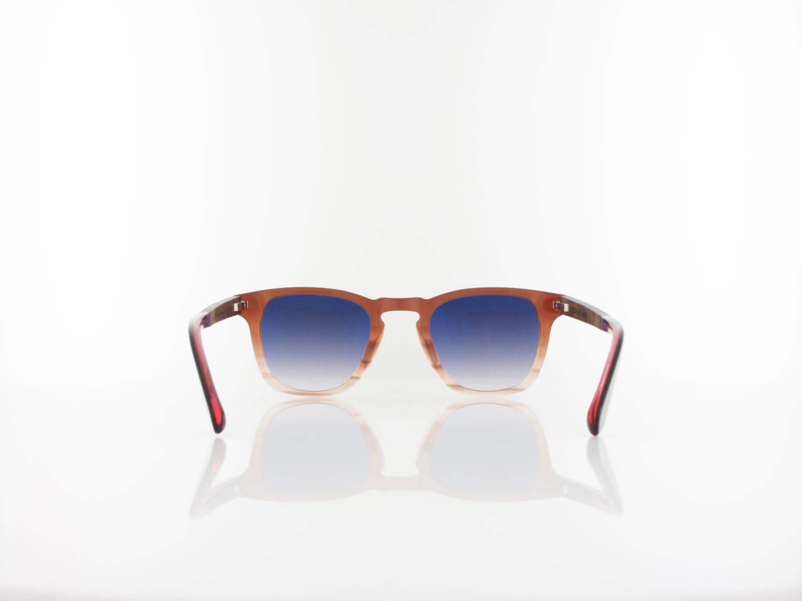 Wood Fellas | Mindset Wood Acetate 11717 6949 48 | curled brown / grey gradient