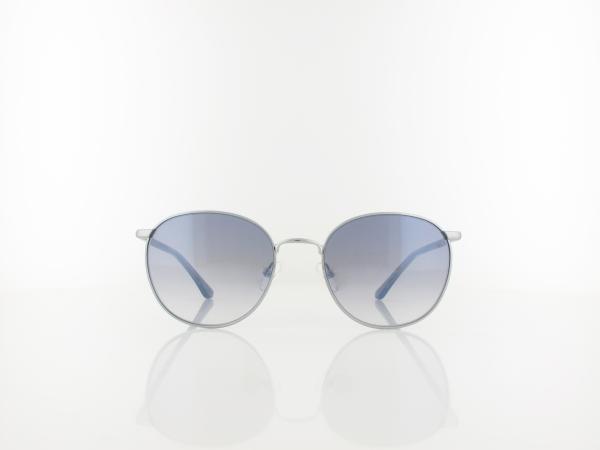 Wood Fellas | Hub Wood Stainless Steel 11723 6875 53 | curled silver / grey gradient mirror