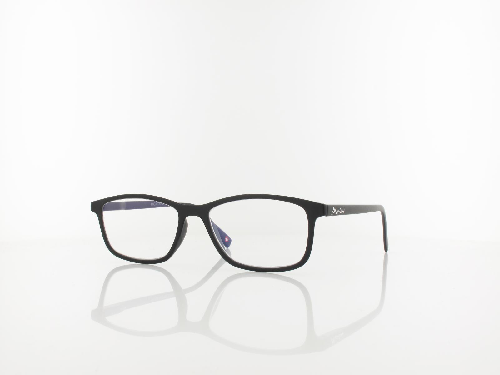 Brilando | BLF51 BLUE-UVFertiglesebrille | matt black | +1,50