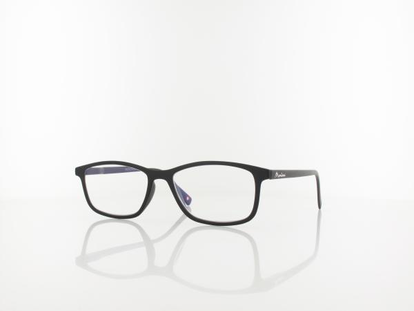 Brilando | BLF51 BLUE-UVFertiglesebrille | matt black | +2,00