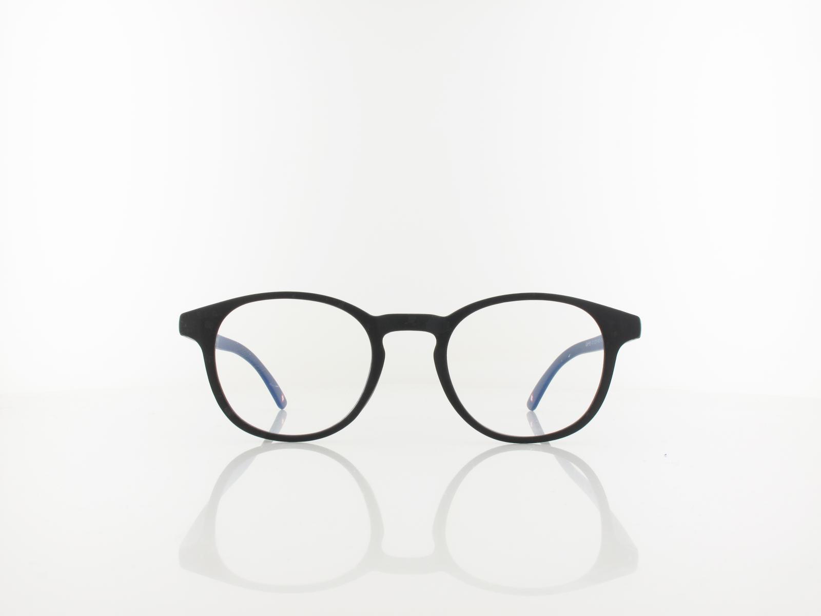 Brilando | BLF52 BLUE-UV Fertiglesebrille | matt black | +1,00