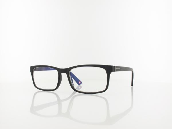 Brilando | HBLF73 BLUE-UV Fertiglesebrille | black | +1,00