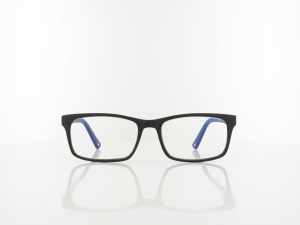 Brilando | HBLF73 BLUE-UV Fertiglesebrille | black | +1,00