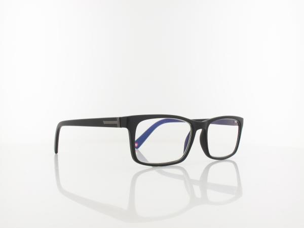 Brilando | HBLF73 BLUE-UV Fertiglesebrille | black | +1,00