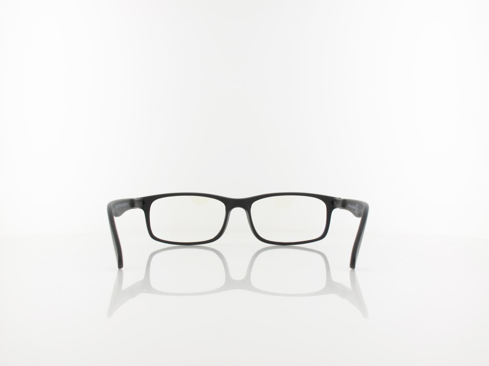 Brilando | HBLF83 BLUE-UV Fertiglesebrille | black | +0,00