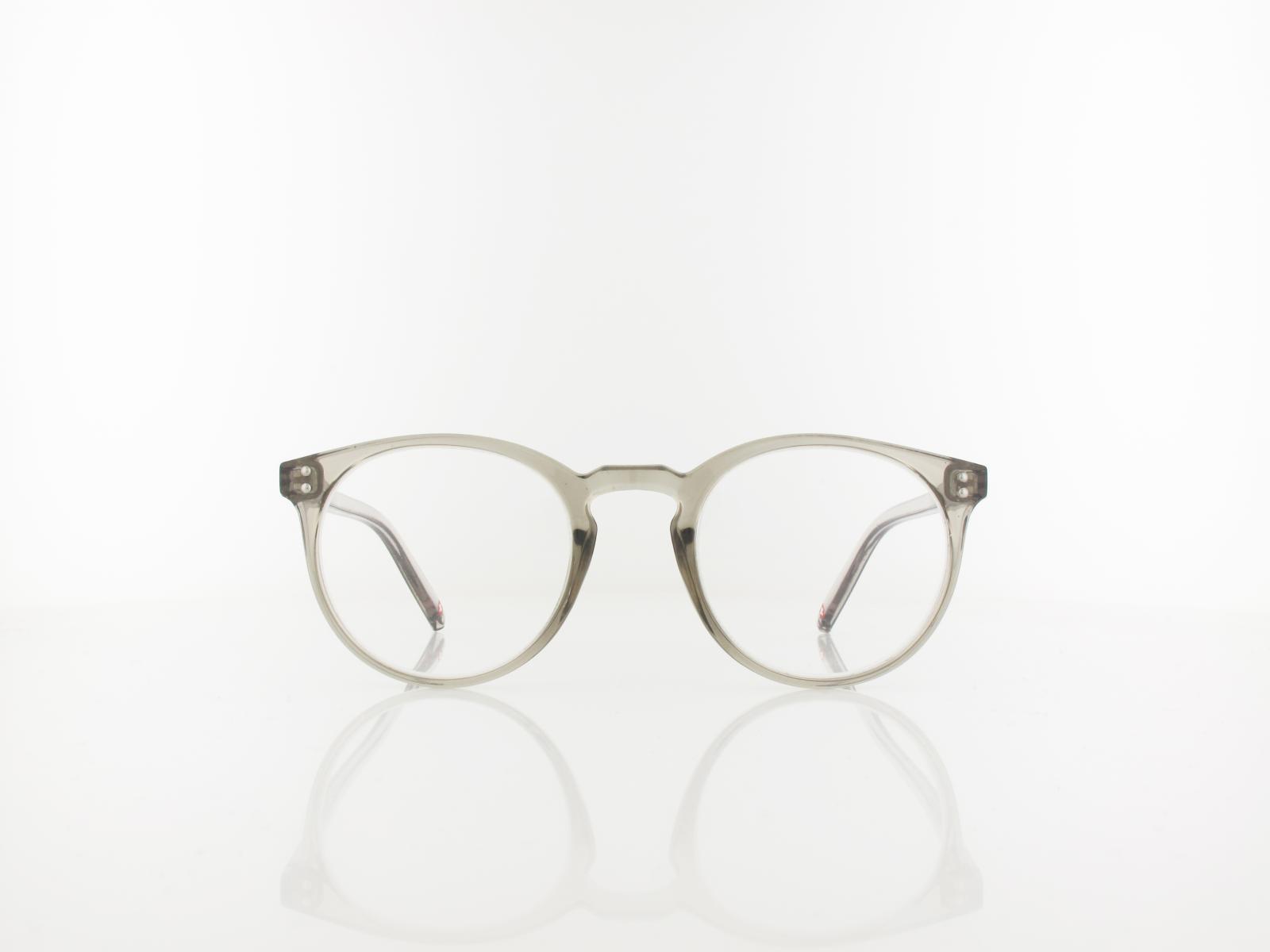 Brilando | HMR55 Fertiglesebrille | clear grey | +1,00