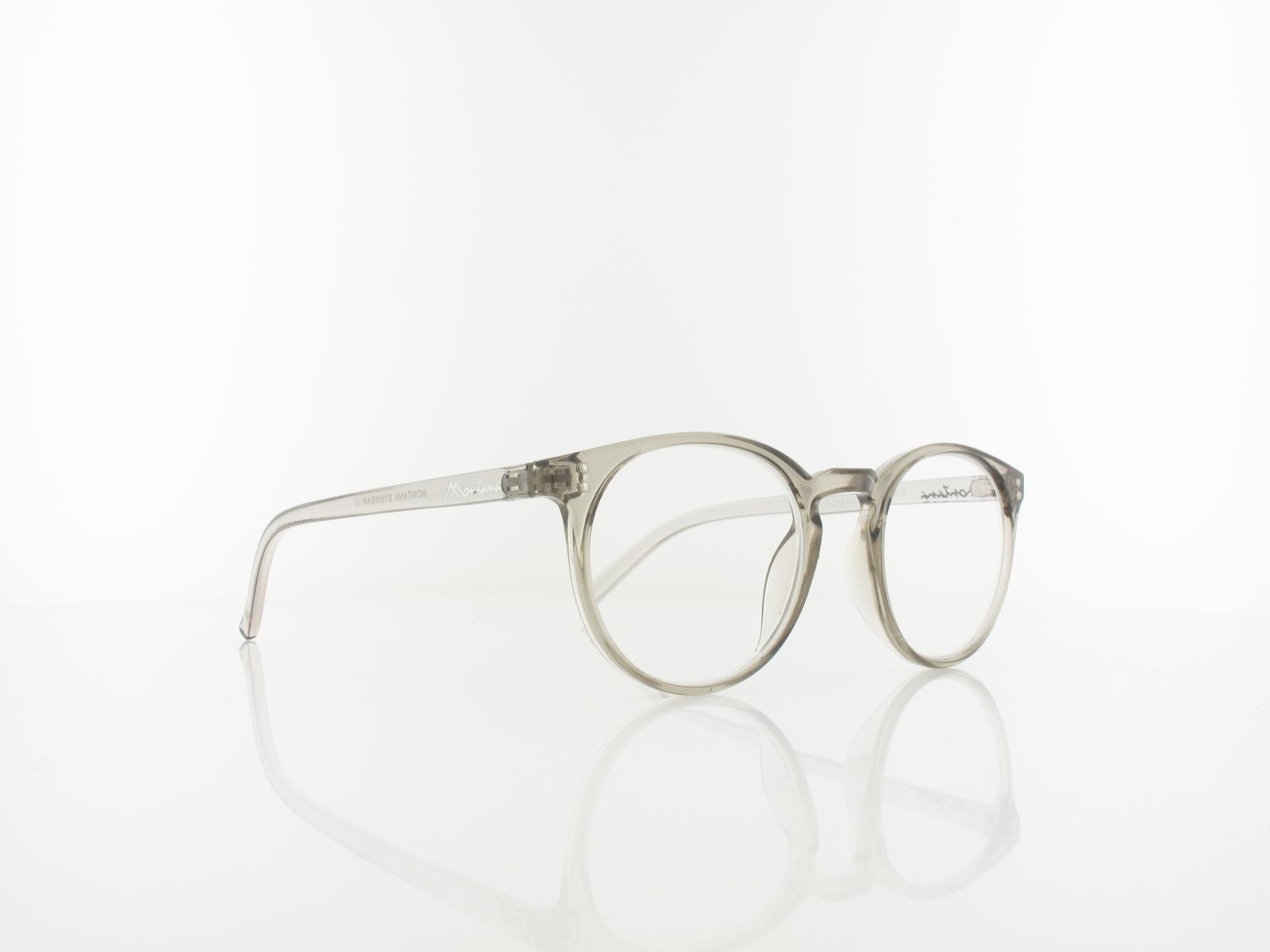 Brilando | HMR55 Fertiglesebrille | clear grey | +1,00