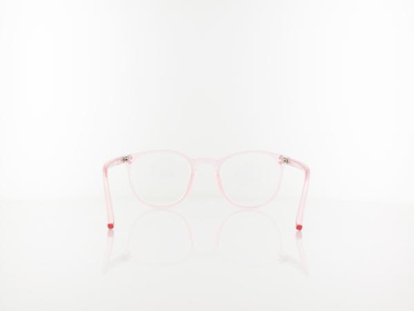 Brilando | HMR55B Fertiglesebrille | clear pink | +1,00