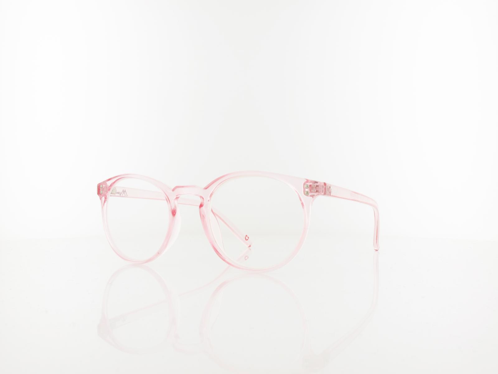 Brilando | HMR55B Fertiglesebrille | clear pink | +3,00
