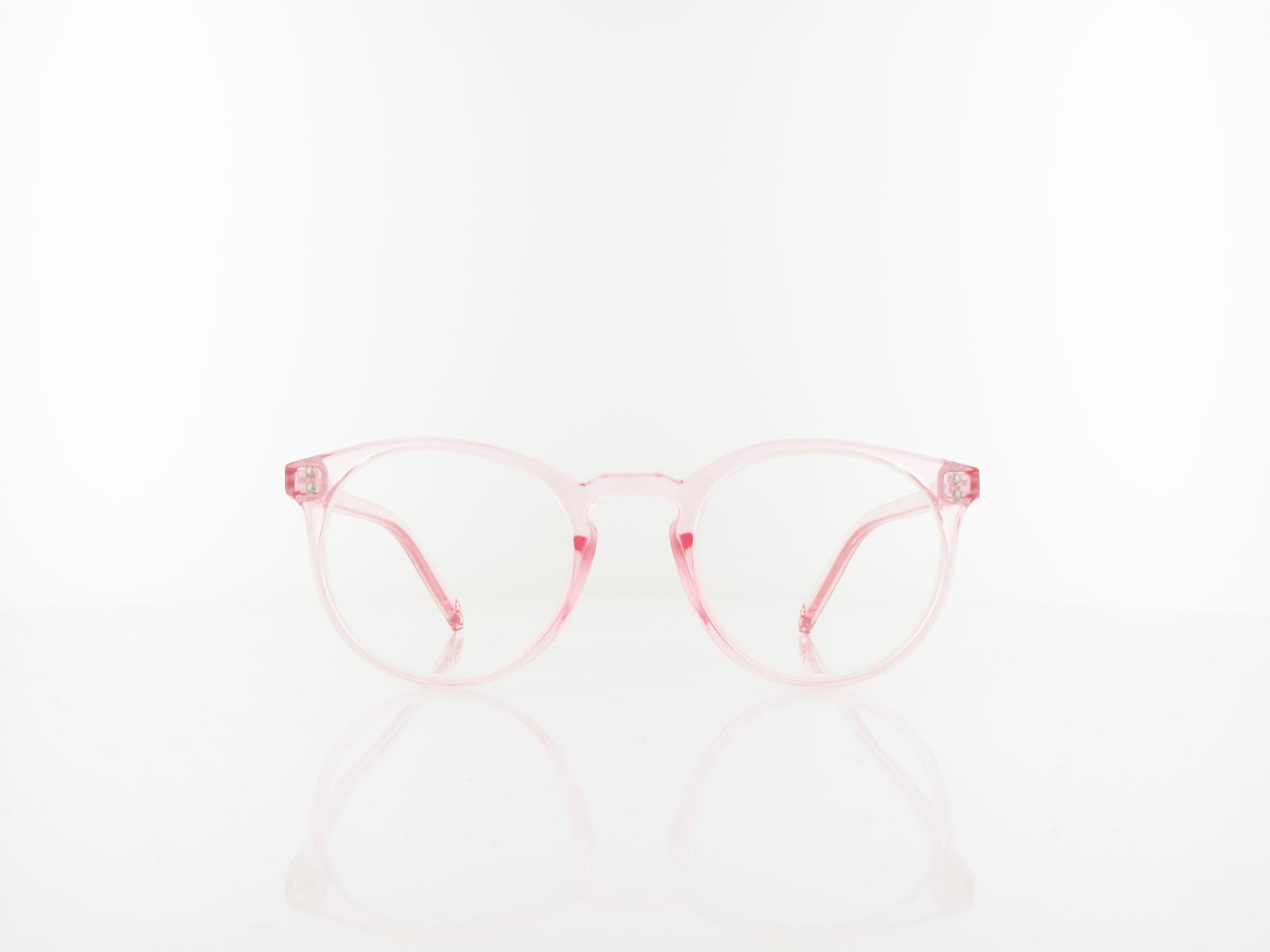 Brilando | HMR55B Fertiglesebrille | clear pink | +3,00