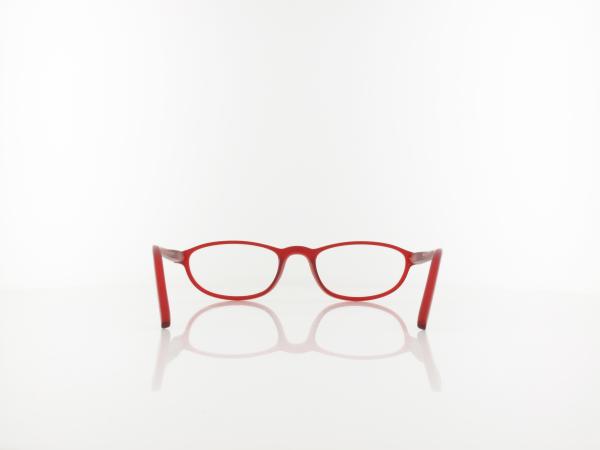 Brilando | HMR57C Fertiglesebrille | matt burgundy  | +2,00