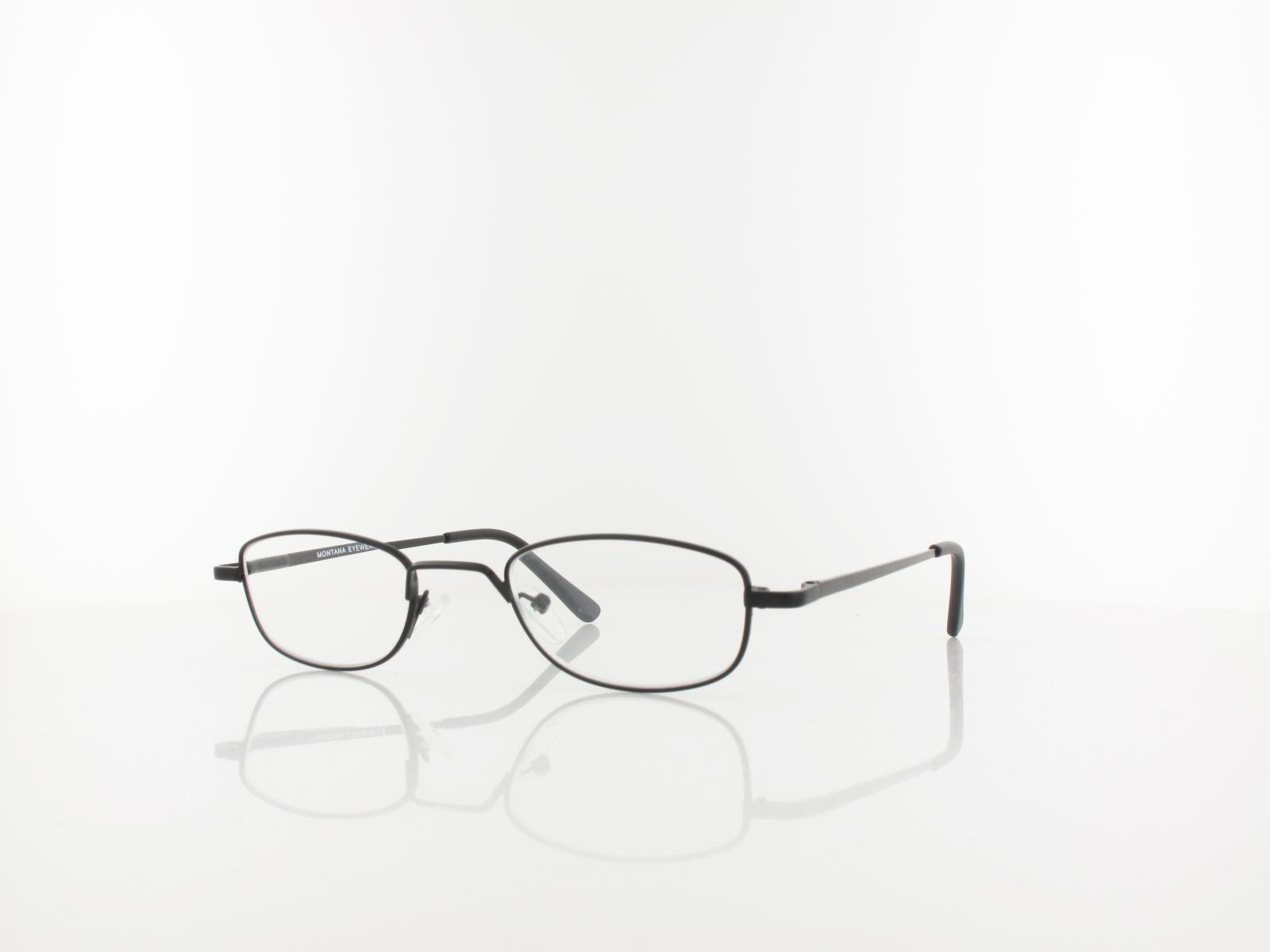 Brilando | HMR63B Fertiglesebrille | matt black | +1,00