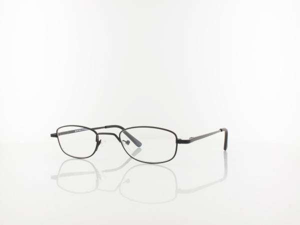 Brilando | HMR63B Fertiglesebrille | matt black | +1,00