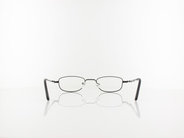Brilando | HMR63B Fertiglesebrille | matt black | +1,00