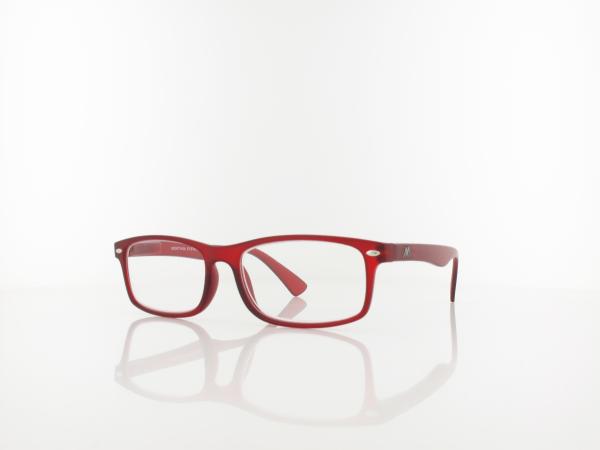 Brilando | HMR83B Fertiglesebrille | red | +1,00