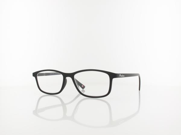 Brilando | MR51 Fertiglesebrille | matt black | +1,00