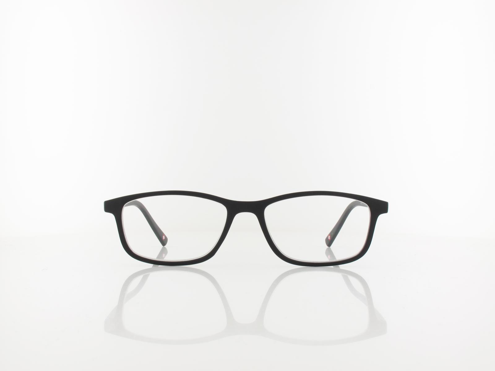Brilando | MR51 Fertiglesebrille | matt black | +3,00
