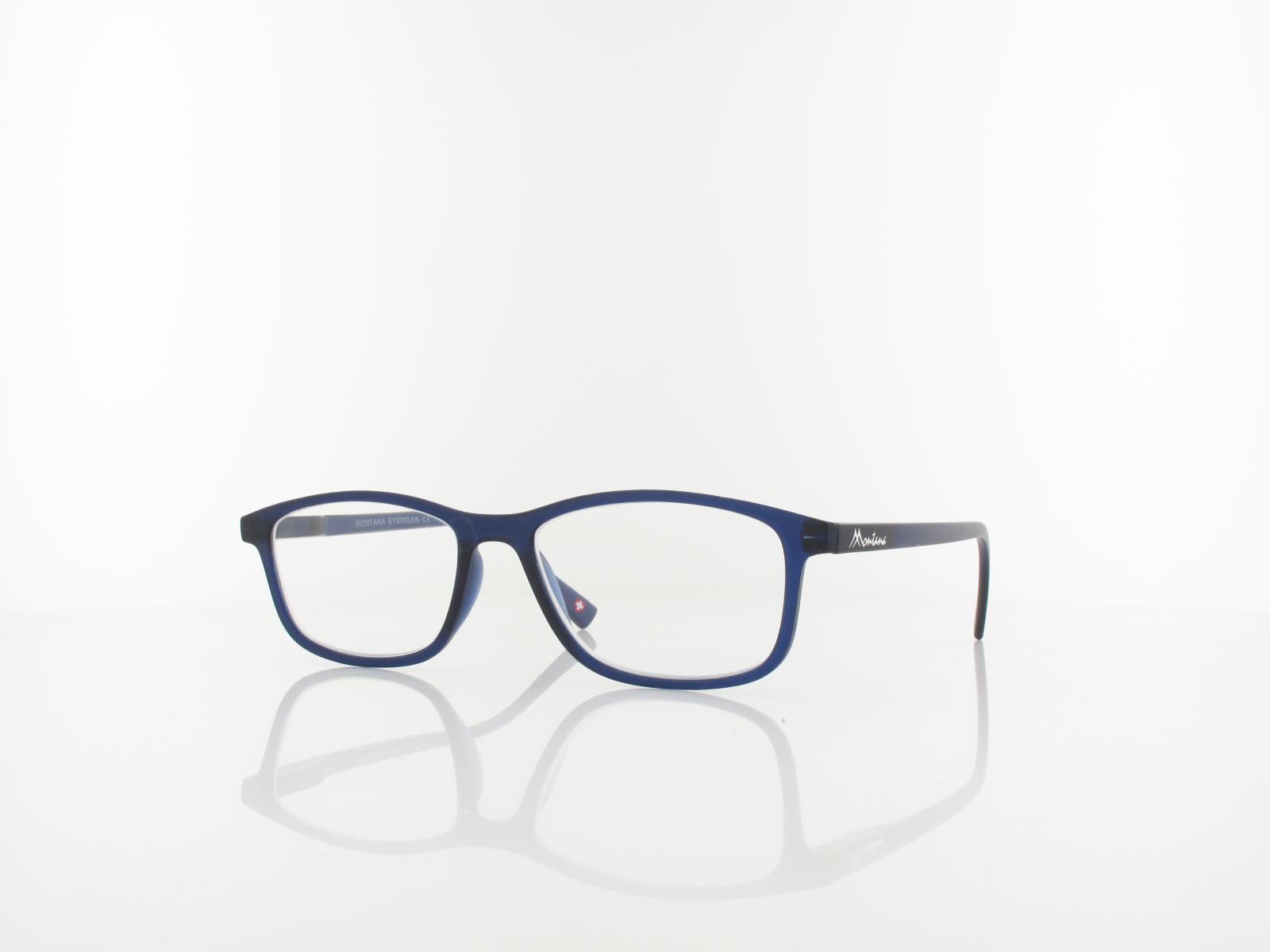 Brilando | MR51A Fertiglesebrille | matt blue | +3,00