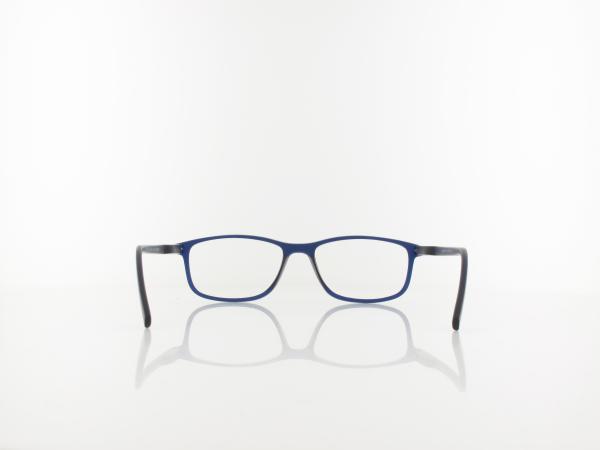 Brilando | MR51A Fertiglesebrille | matt blue | +3,00