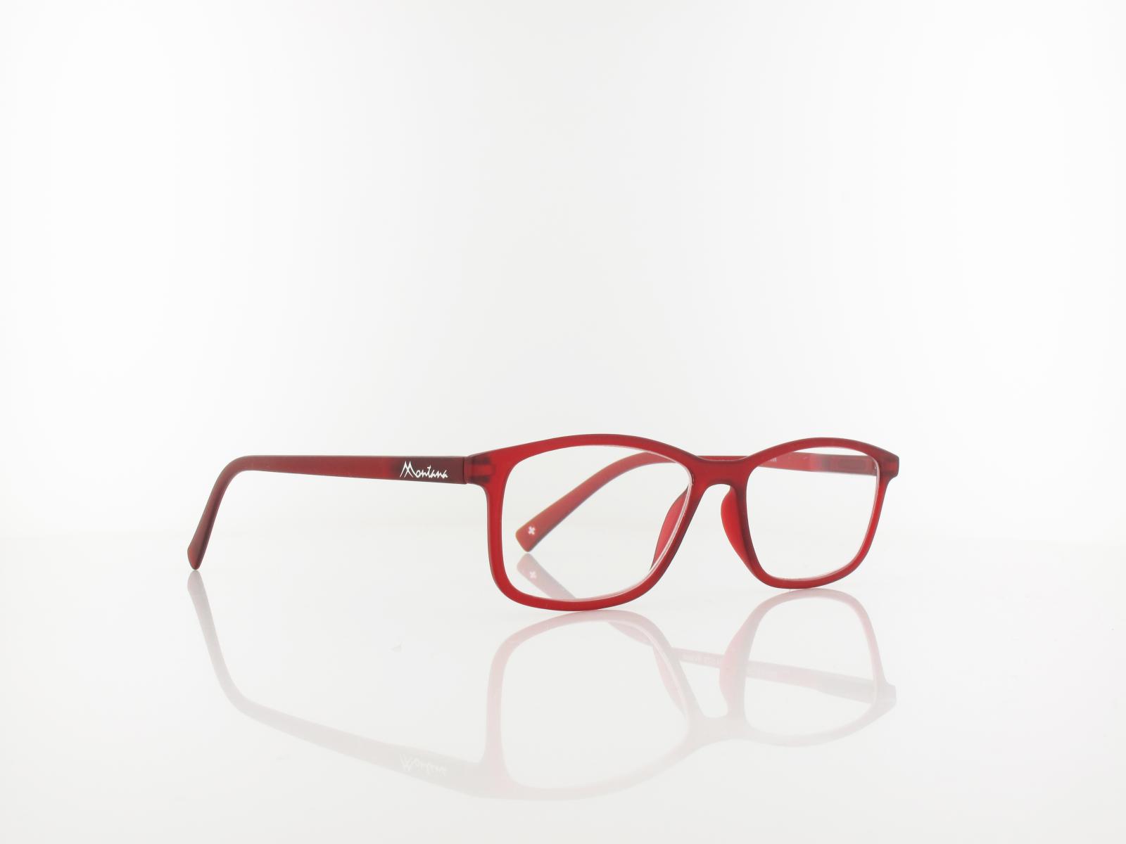Brilando | MR51B Fertiglesebrille | matt red | +3,00
