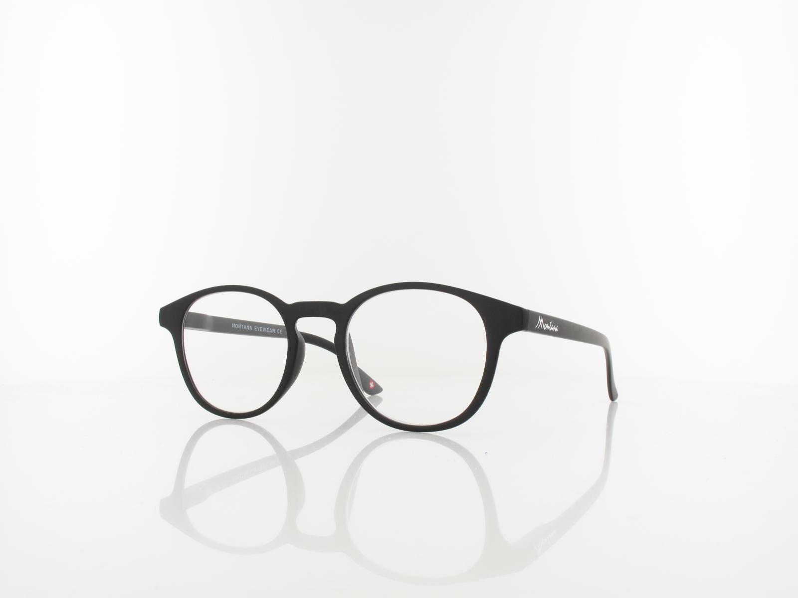 Brilando | MR52 Fertiglesebrille | matt black | +2,00