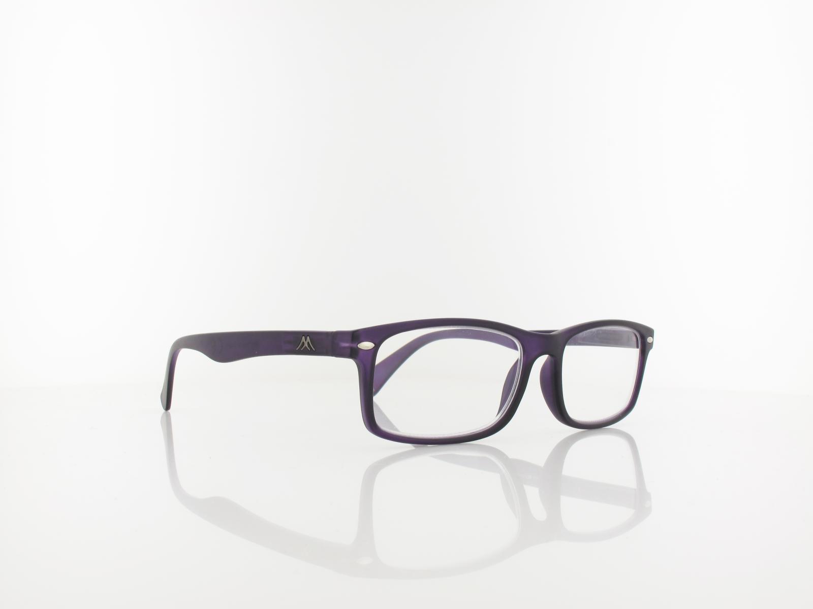 Brilando | MR83D Fertiglesebrille | purple | +3,00