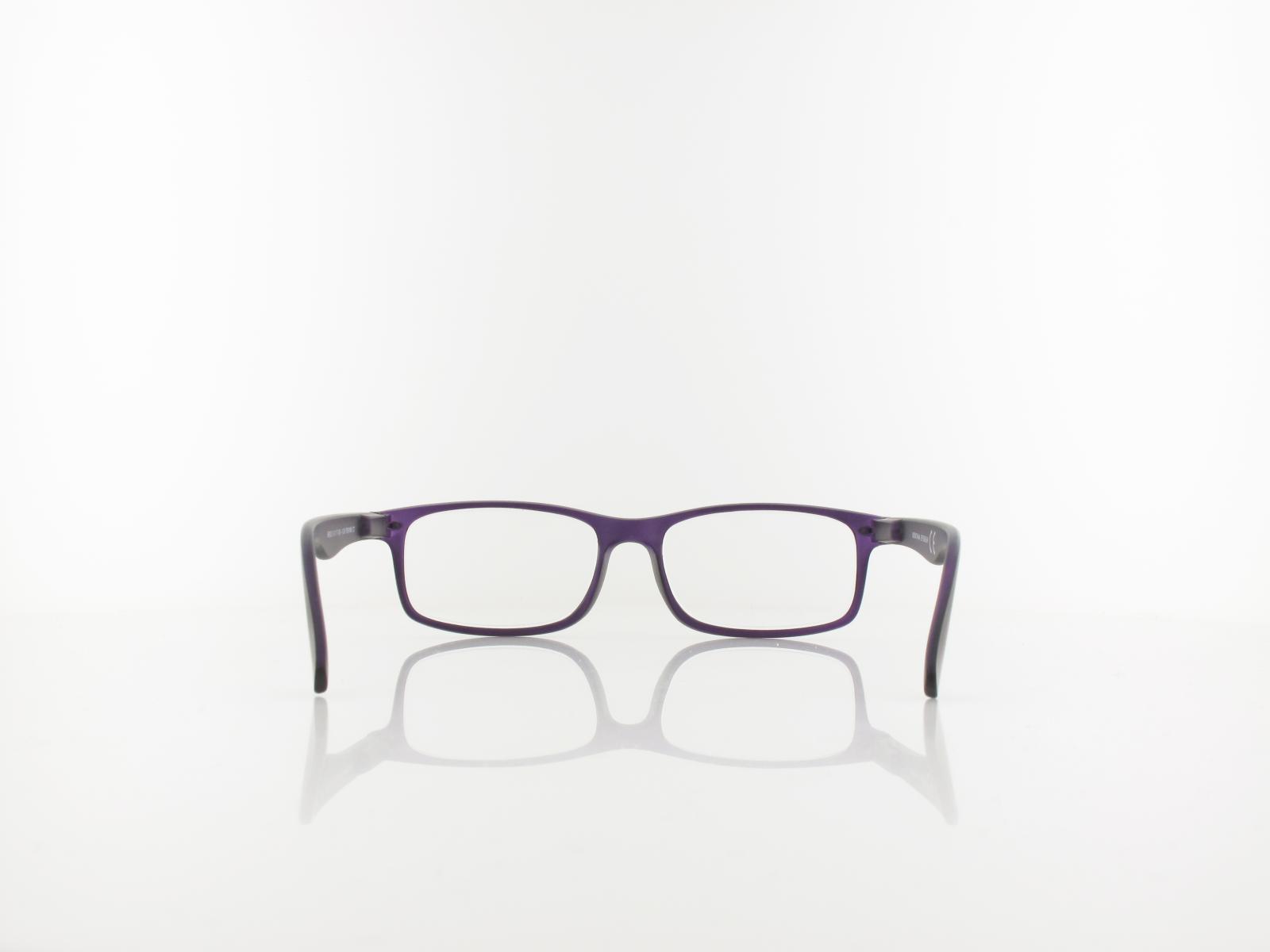 Brilando | MR83D Fertiglesebrille | purple | +3,50