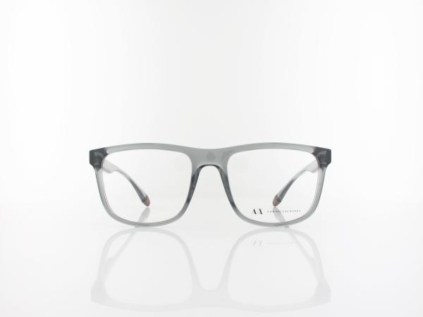 Armani Exchange | AX3101U 8334 55 | shiny transparent grey