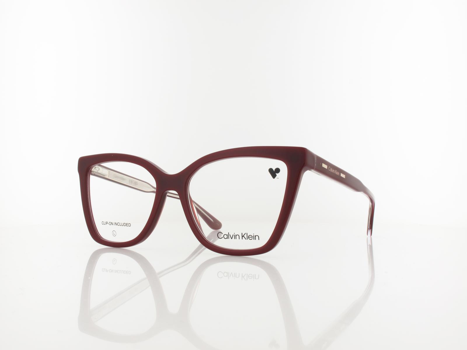 Calvin Klein | CK24550 MAG-SET 605 55 | burgundy