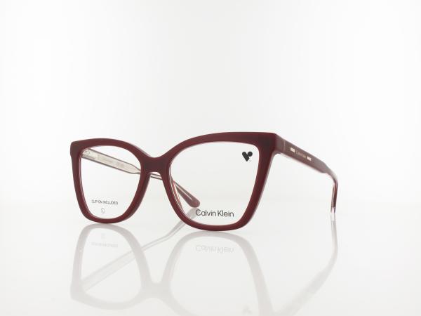Calvin Klein | CK24550 MAG-SET 605 55 | burgundy