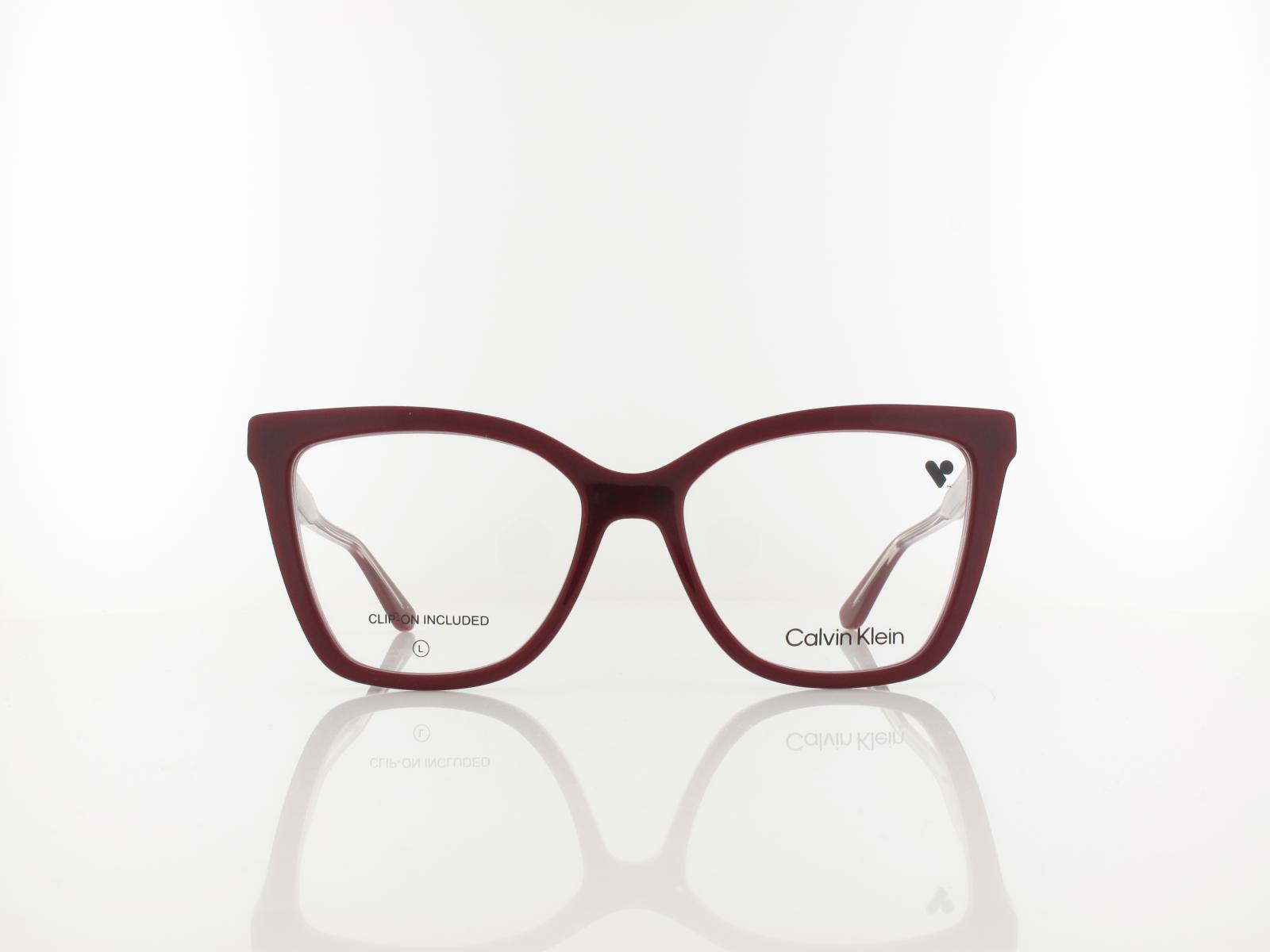 Calvin Klein | CK24550 MAG-SET 605 55 | burgundy