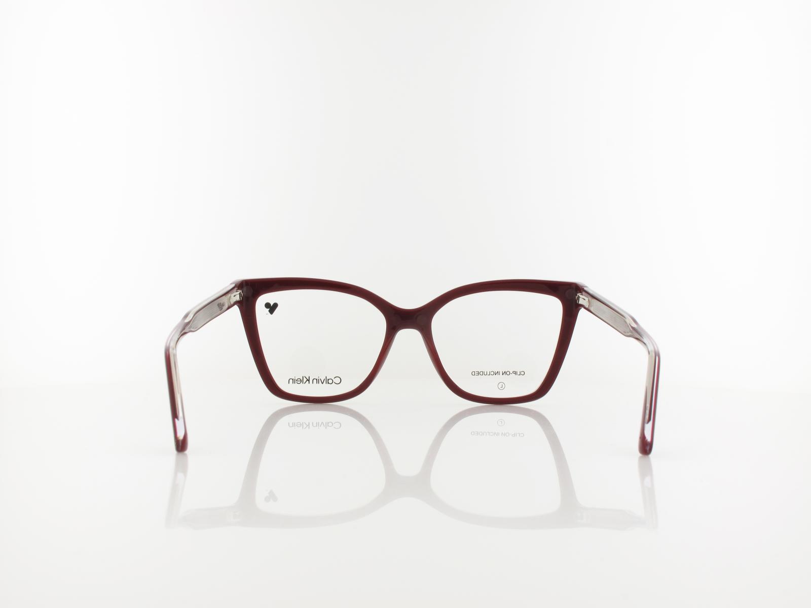 Calvin Klein | CK24550 MAG-SET 605 55 | burgundy