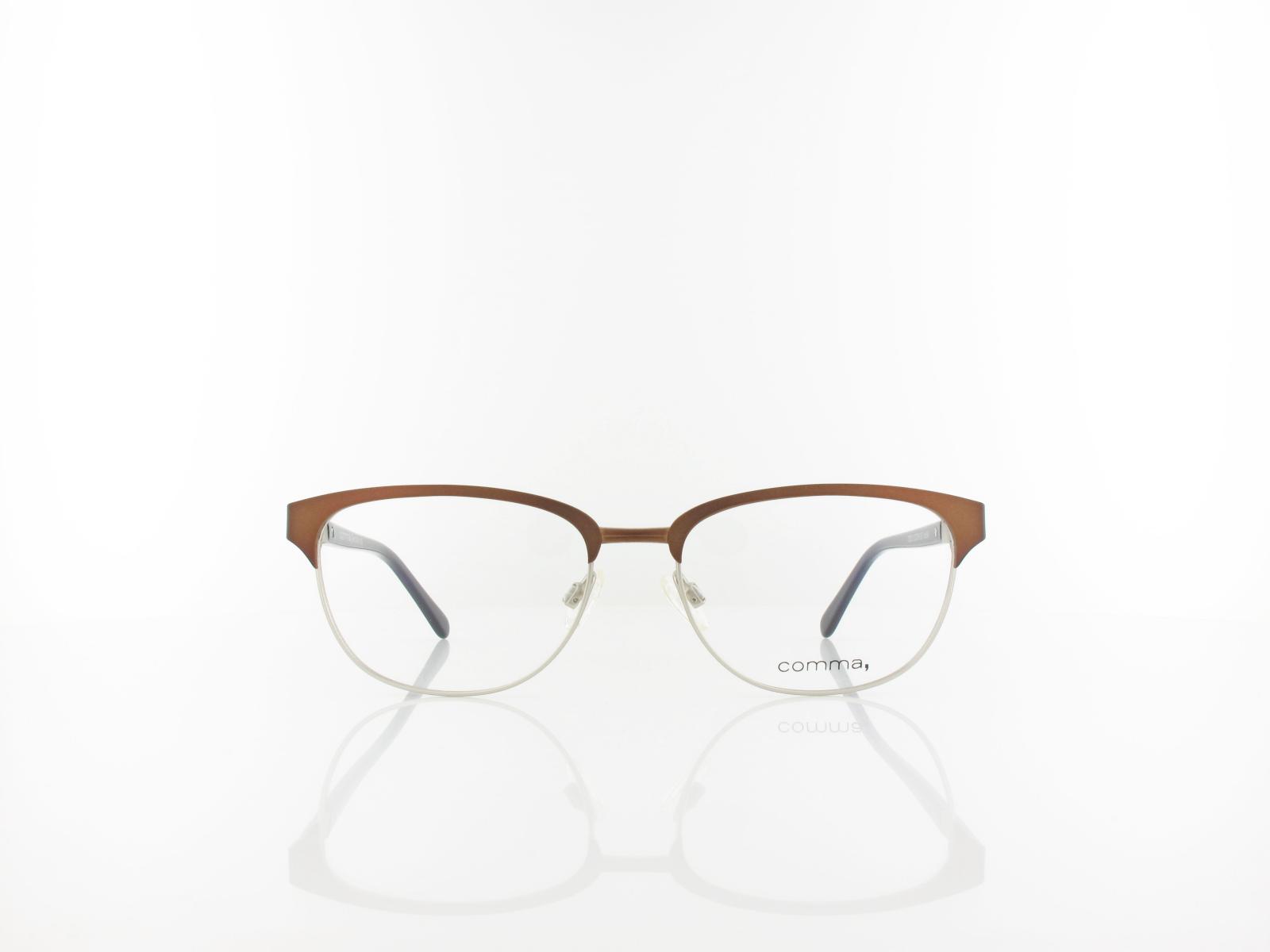 Comma | 70013 64 53 | bronze on dark blue