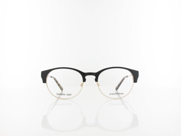Comma | 70026 30 50 | shiny black light gold havana